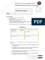 Evaluación Quimestral de Educación para La Ciudadanía 2