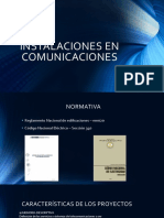 Instalaciones en Comunicaciones