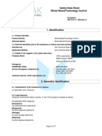 Whole Blood Toxicology Control SDS