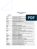 Ejercicios de Acentuación (Respuestas)