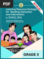 Reading Package English Grade 5