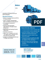 WEG 10 2014 Stock Motor Catalog Iec Tru Metric Motors Us100 Brochure English