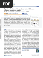 Deposition Kinetics and Compositional Control of Vacuum-Processed CH3NH3PbI3 Perovskite