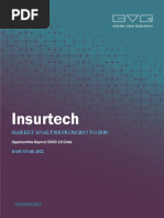 Sample - Insurtech Market Analysis and Segment Forecasts To 2030