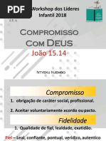 Compromisso Com Deus