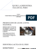 SESION 1 Materias Primas e Insumos en Producto Lácteos y Derivados