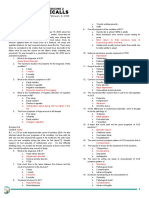 (BEVMED) Quiz 1 2nd Semester AY 2018-2019