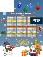 Calendario Navideño