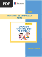 Cobertura Curricular Texto Jugando Aprendo Con Mi Familia 3 A 4 Años 1