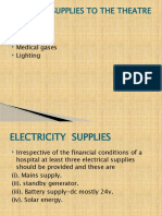 ESSENTIAL SUPPLIES TO THE THEATRE DEPARTMENT (ROOM) - Power Point