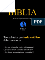 Biblia Presentación