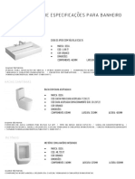 Caderno Especificações - Modelo