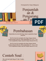 Powerpoint by Group Pythagoras: Penjumlah An& Pengurang An Fungsi