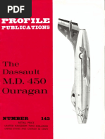 Profile Publications Aircraft 143 - Dassault Md450 Ouragan