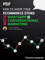 ECommerce WhatsApp Growth Checklist