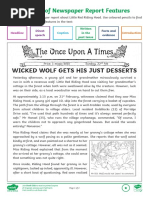 t2 or 517 Recognising The Features of A Newspaper Report Differentiated Activity Sheets Ver 4