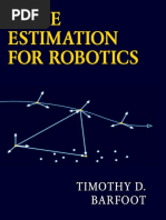 State Estimation For Robotics by Timothy D. Barfoot