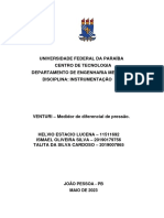 Atividade de Instrumentação - Medidor de Pressão