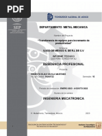 Transferencia de Equipos Reporte Final Rev 4 1