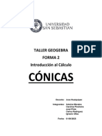 Taller Práctico - Cónicas