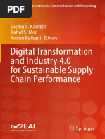 Digital Transformation and Industry 4.0 For Sustainable Supply Chain Performance