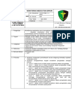 Sop Monitoring Medication Error