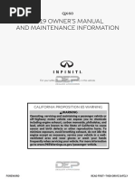 2019 Qx60 Maintenance