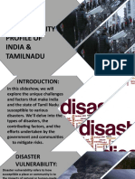 Disaster Vulnerability Profile of India & Tamilnadu