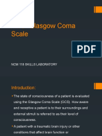 NVS Glasgow Coma Scale NCM 118 For SY 2024#