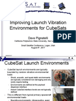 Cubesat - Launch Vibrations Details