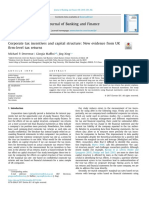 Corporate Tax Incentives and Capital Structure New Ev - 2018 - Journal of Banki