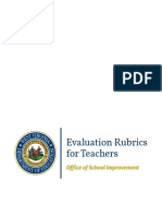 Rubrics For Teachers