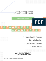 Municipios Derecho Administrativo