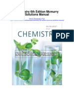 Chemistry 6th Edition Mcmurry Solutions Manual