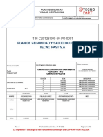 Plan de Seguridad y Salud Ocupacional TECNOFAST