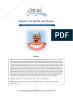 Vitamin C in Health and Disease