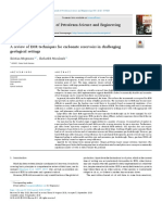 A Review of EOR Techniques For Carbonate Reservoirs in Challenging Geological Settings