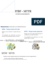 MTBF - MTTR Presentacion