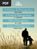 Os Direitos Da Primogenitura (D - Erich Sauer