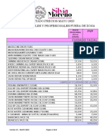 Listado Precios Ccoo y Prof Fuera de Zona y PVP 2023 - Version 15