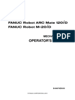 HRP-2 Fanuc Robot M-20iD Mechanical Unit Operators Manual