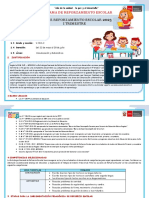 V°-Programación de Reforzamiento Ii Trimestre - 2023