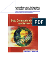 Data Communications and Networking 5th Edition Forouzan Solutions Manual