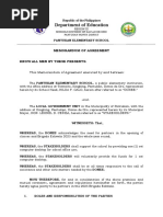 LGU Memorandum of Agreement