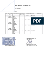 Jadwal Remedial Dan Pengayaan