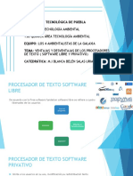 Ventajas y Desventajas de Los Procesadores de Texto Equipo 6