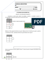 Matemática Adição Com Reagrupamento