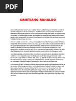 Biografia Cristiano Ronaldo