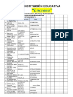 Registro de Monitoreo Refuerzo