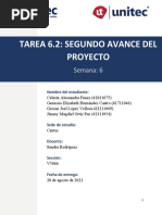 S6 - Tarea 6.2 - Segundo Avance Del Proyecto